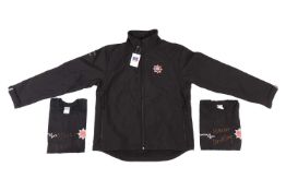 James Bond: a crew-issued jacket for 'Spectre', with the film logo and 'Fire Crew 2015' to the sleev