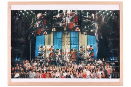 Paul McCartney: a signed photographic poster, presented to the vendor in 2002 following the end of a