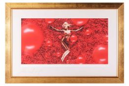 Sophie Dahl: a limited edition signed photographic print, the image in the style of the artwork for 