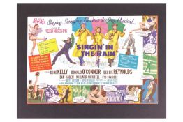 Gene Kelly: an original 'Singin' In The Rain' 1952 Double Herald, the film featuring Gene Kelly, Don