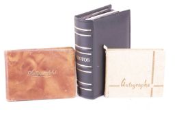 A large and varied collection of film, television, entertainment and sport personality signatures, c