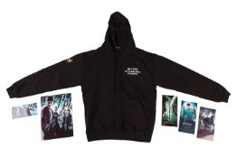 Harry Potter: a crew-issued hoodie for 'Harry Potter & The Deathly Hallows', size adult medium (
