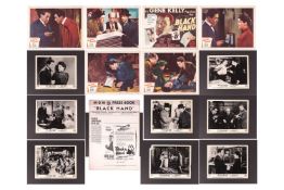 Gene Kelly: a collection of original promotional items from the 1950 film 'The Black Hand', comprisi