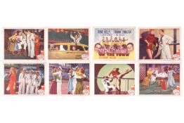 Gene Kelly: an original 'On the Town' lobby card set (x8), from the 1949 film featuring Kelly, Frank