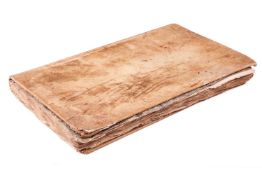 A scrapbook containing clippings, photographs, and ephemera from and relating to the Victorian era, 