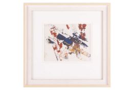 John Cecil Stephenson,(1889-1965), Untitled, oil on paper, 12 cm x 15 cm, framed and glazed 28 cm x 