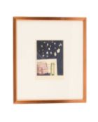 Paul Furneaux (b.1962) Scottish, 1/1 Night Leaves, signed 'Furneaux' (lower right), woodcut print on