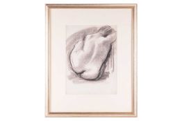 Frank Dobson (1886-1963), Female Nude, signed and dated in pencil 'Frank Dobson/ 50', charcoal on pa