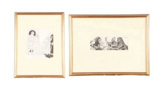 Eric Fraser (British, 1902-1983), Troilus and Cressida, signed 'eric fraser' (lower right), pen and 