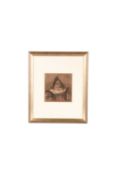 William John Wainwright (British, 1855-1931), 'Falstaff', mixed media on paper, 23 cm x 21 cm, frame