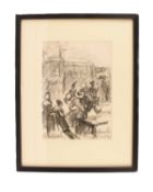Milein Cosman (German, 1921-2017), 'Bartholomew Fair, Puppet Theatre', signed (lower left) and title