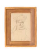 Albert De Belleroche (Welsh, 1864-1944), Woman with Hat, circa 1905, signed in pencil (lower right) 