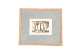 Sir Frank William Brangwyn RA, RWS, PRBA, RE, HRSA (Welsh, 1867-1956), 'Cavalry Scene - L'Ombre de l