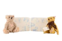 Steiff: Charly Teddybear, in caramel, number 665/1500, with original certificate and box, measuring 
