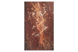 Amanda Dawson (b.1967) 'Nebula', signed, titled and dated 2011 verso, acrylic on canvas, 110.5 x 67 