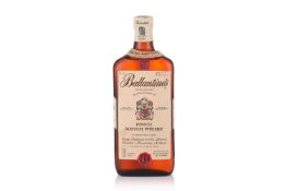 A bottle of Ballantines Blended Scotch Whisky, 112.5cl, with boxDamage to box