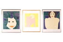 Philip Sutton (b.1928), 'Nude' and 'The Spanish Lady', each titled and signed in pencil, artist's pr
