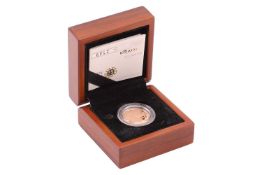 A 2012 Limited Edition Proof Sovereign, in Royal Mint box with certificate.