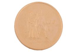 Royal Canadian Mint, 1976 Olympics Commemorative $100 14ct gold coin, 7.7 g in gold, from a total we