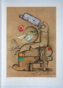 André Francois (1915–2005): Ohne Titel (Kind und Verkehr) (1980)