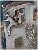 Marc Chagall (1887–1985): Michal rettet David (1960)