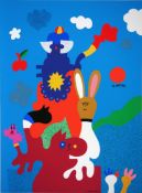 Otmar Alt (*1940): Wettlauf zwischen Hase und Igel (1970/93)