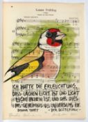 Fredie Beckmans (*1956): Ohne Titel (... zu Donna Tartt) (2021)