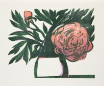 Heiner Bauschert (1928–1986): Pfingstrose (1985)