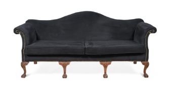 AN UPHOLSTERED SOFA IN GEORGE II STYLE