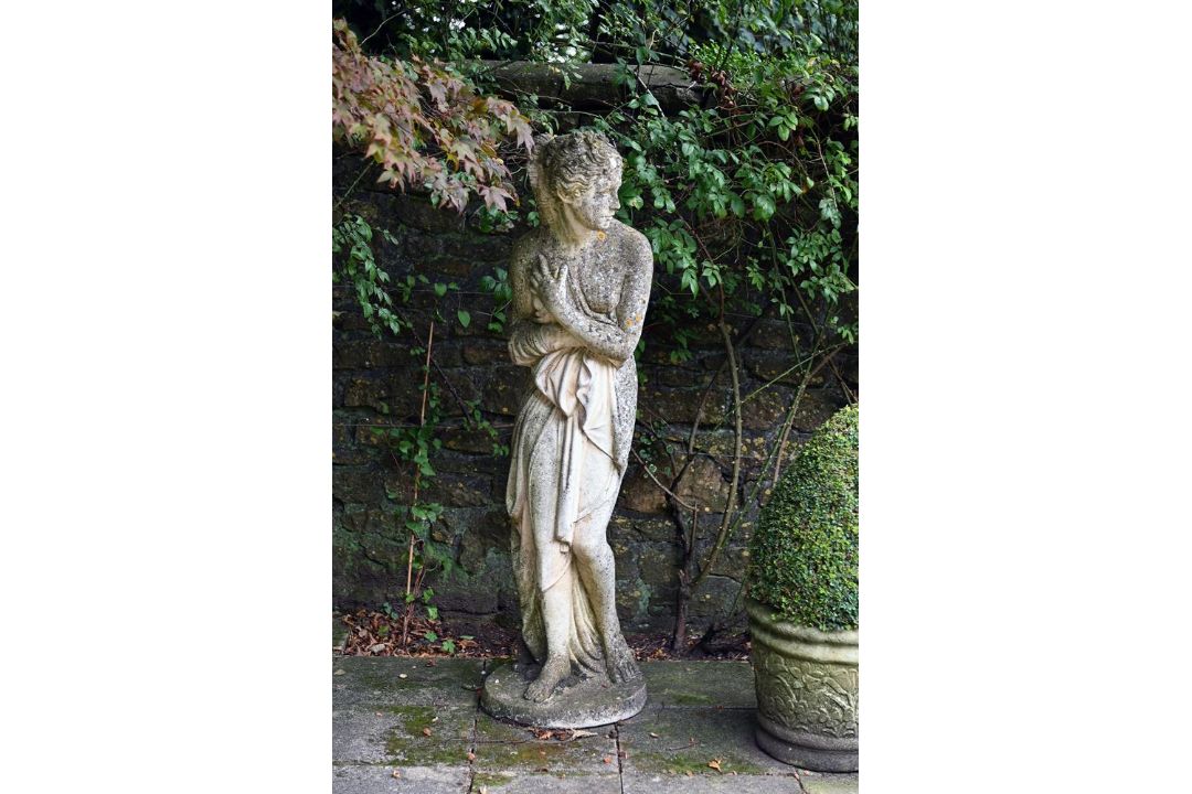 AFTER ANTONIO CANOVA, A STONE COMPOSITION MODEL OF APHRODITE