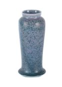 A RUSKIN POTTERY LOW-FIRED 'ROBIN'S EGG' VASE
