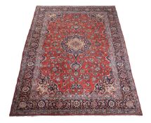 AN ISFAHAN CARPET