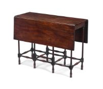 A GEORGE III MAHOGANY 'SPIDER LEG' TABLE