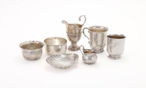 A COLLECTION OF SILVER ITEMS