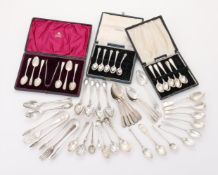 A COLLECTION OF SILVER SPOONS