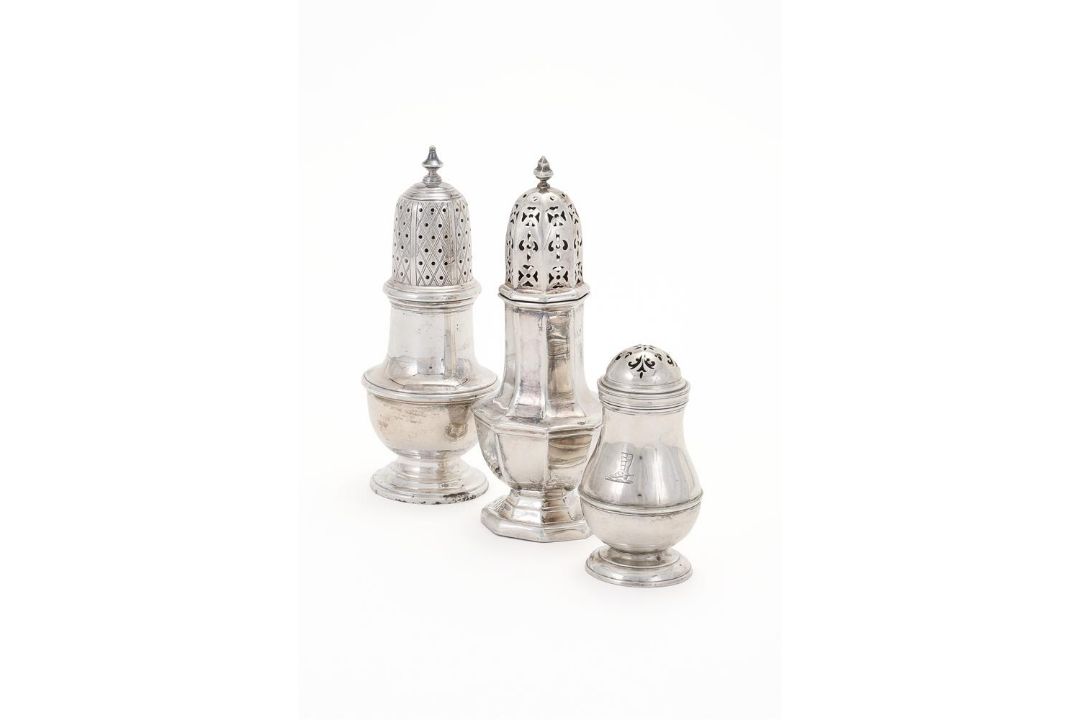 THREE SILVER ITEMS