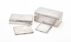 A COLLECTION OF SILVER ITEMS