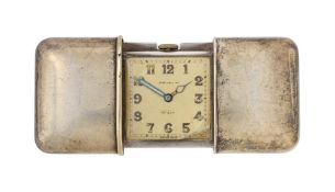 MOVADO, A SILVER PURSE WATCH