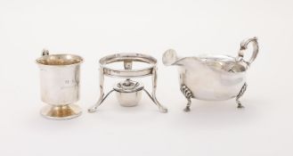 A COLLECTION OF SILVER ITEMS