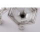 A PAIR OF VICTORIAN SILVER TAPER STICKS - Image 2 of 2