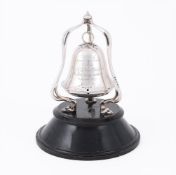 A SILVER REPLICA OF THE LANARK BELL