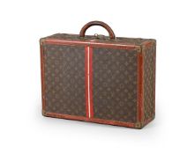 LOUIS VUITTON, A MONOGRAMMED COATED CANVAS HARD SUITCASE
