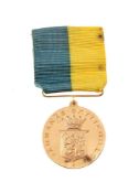 VARNANAS SHOOTING CLUB, GOLD MEDAL FOR 10 YEARS CHAIRMANSHIP