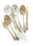 A COLLECTION OF SILVER FLATWARE