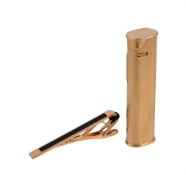 DUNHILL, A GILT METAL LIGHTER