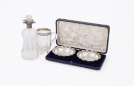 A COLLECTION OF SILVER ITEMS