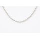 AN EARLY 20TH CENTURY FRENCH PLATINUM AND PEARL NECKLACE - Image 2 of 2