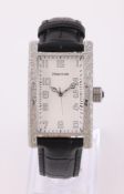 HERITOR, A STAINLESS STEEL WRIST WATCH