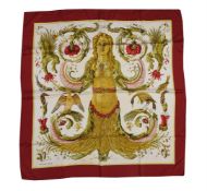 HERMÉS, CERÈS, A SILK SCARF