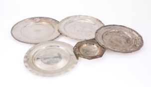 A COLLECTION OF SILVER AND ELECTRO-PLATED ITEMS